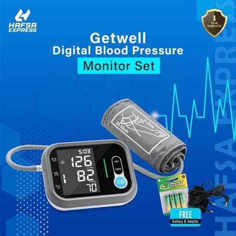 Surgical Digital Blood Pressure Monitor (1 set) (Get Well)